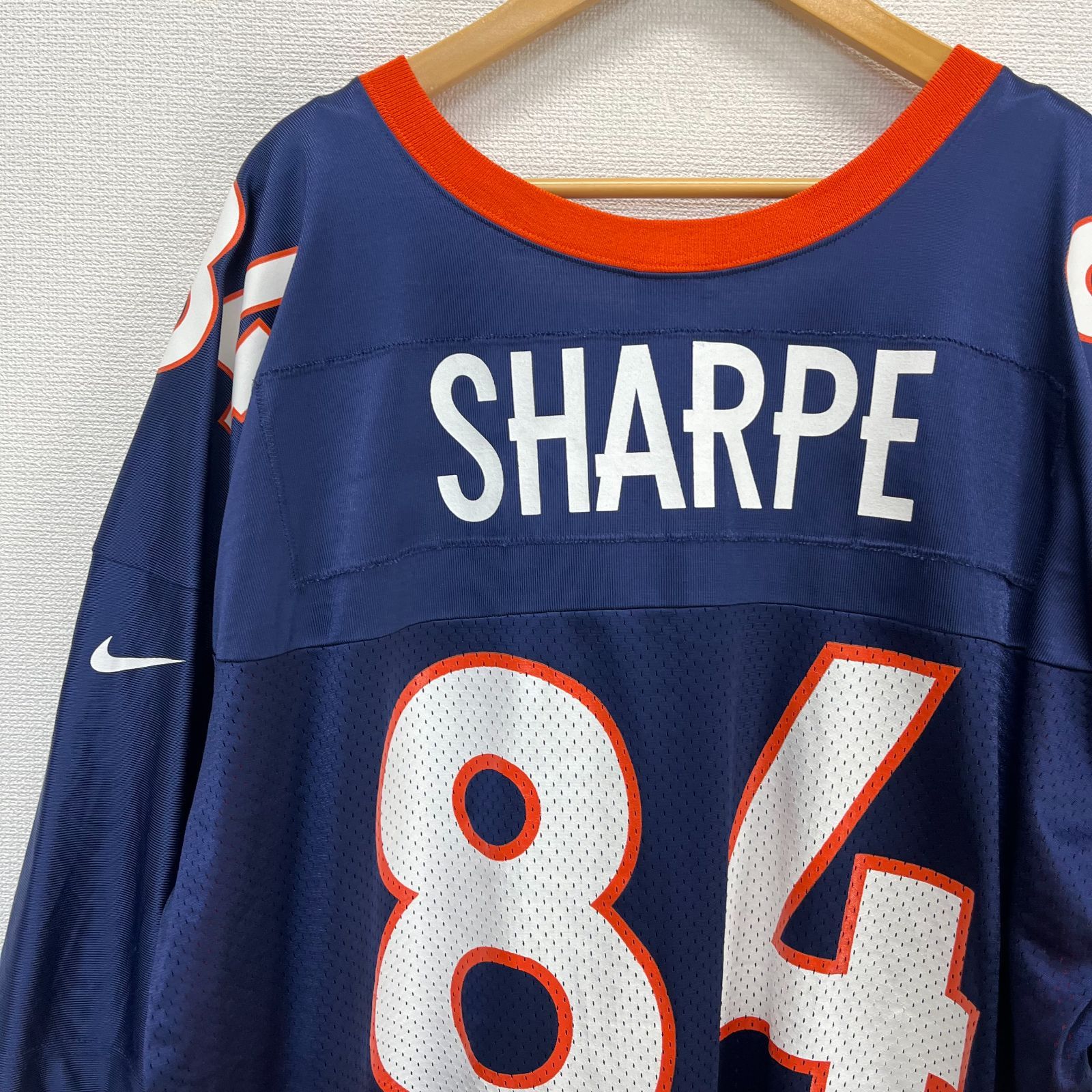 USA製 90s NFL デンバー・ブロンコス ゲームシャツ アメフトシャツ