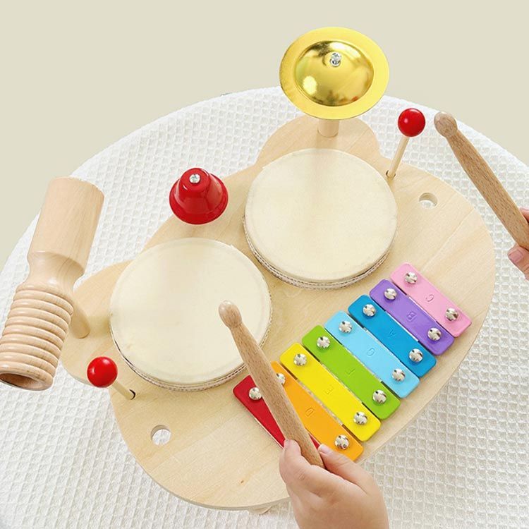 爆買い,SALE 木製 知育玩具 音 知育 木 楽器 太鼓 木のおもちゃ スロープトイ 木製 ボール 転がし 音の出るおもちゃ 一歳 指先遊び 子供 室内 遊び 誕生日 おもちゃ プレゼント 男の子 女の子 楽器玩具#cjfj