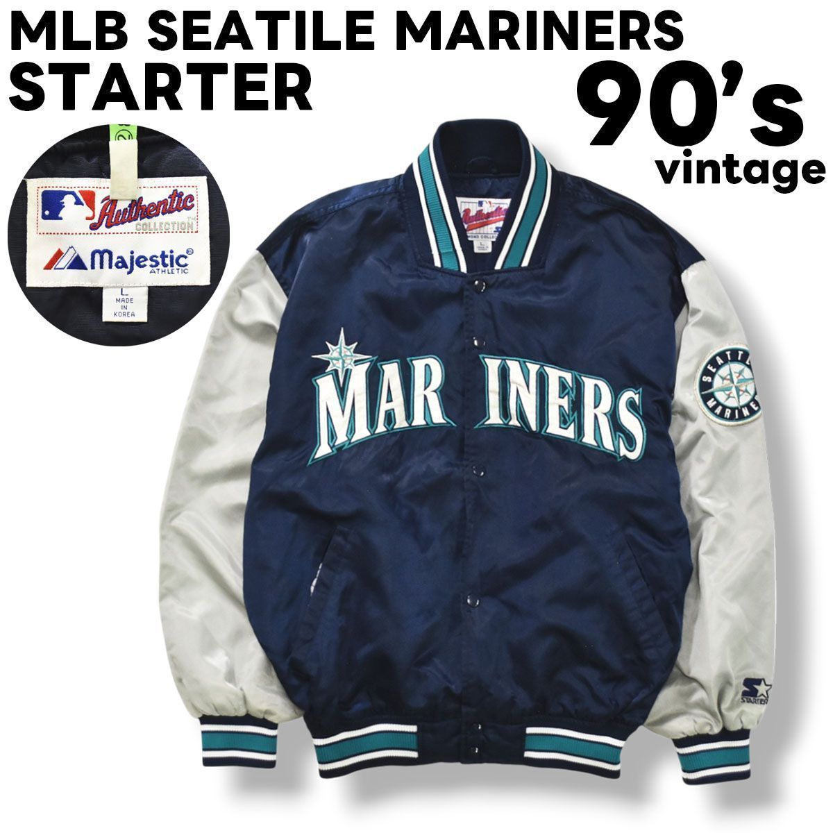 MARINERSマリナーズ スタジャ ン90s L