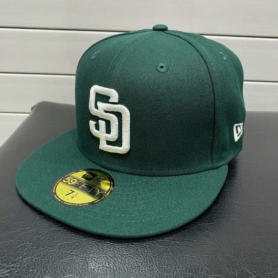 NewEra 59FIFTY LPサンディエゴパドレス　ミントグリーン7 3/4 ニューエラ キャップ NEW ERA 59FIFTY オンフィールド 2025 MLB