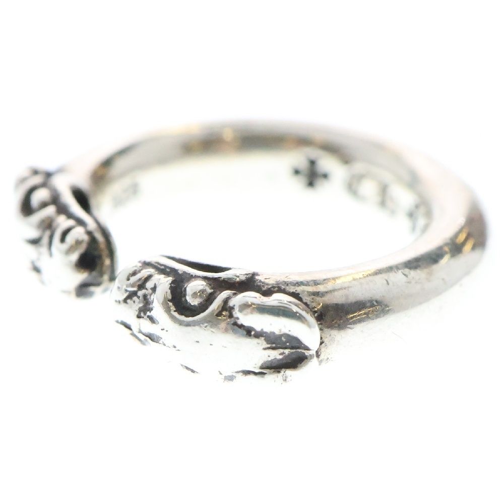 CHROME HEARTS (クロムハーツ) DOUBLE DOG RING ダブルドッグ