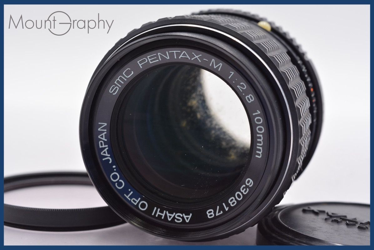 ペンタックス PENTAX SMC PENTAX-M 100mm F2.8 前後キャップ付 完動 同梱可 mj5470