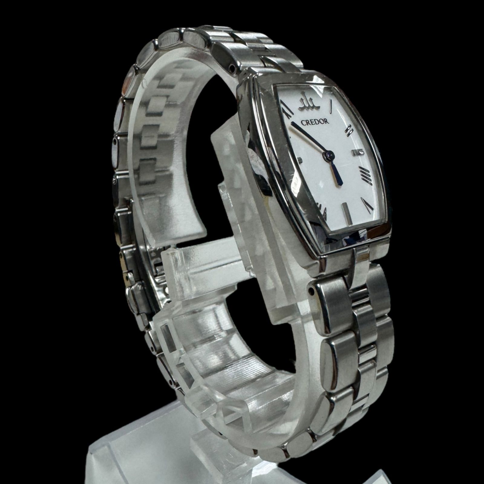 ジャンク　セイコー　クレドール　5a70-0ae0　アクア　レディース 楽天市場】電池交換済 SEIKO セイコー クレドール アクア 5A70