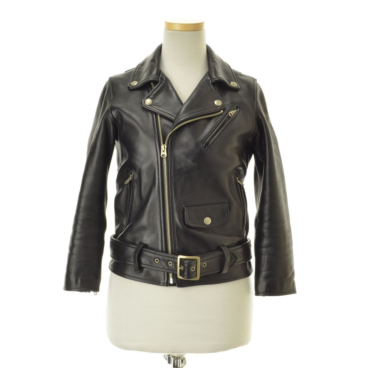 beautifulpeople】1000402411 vintage leather riders jacket