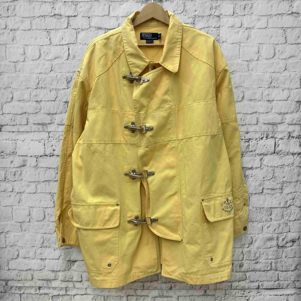 POLO RALPH LAUREN FIREMAN JACKET YELLOW ポロ ラルフローレン