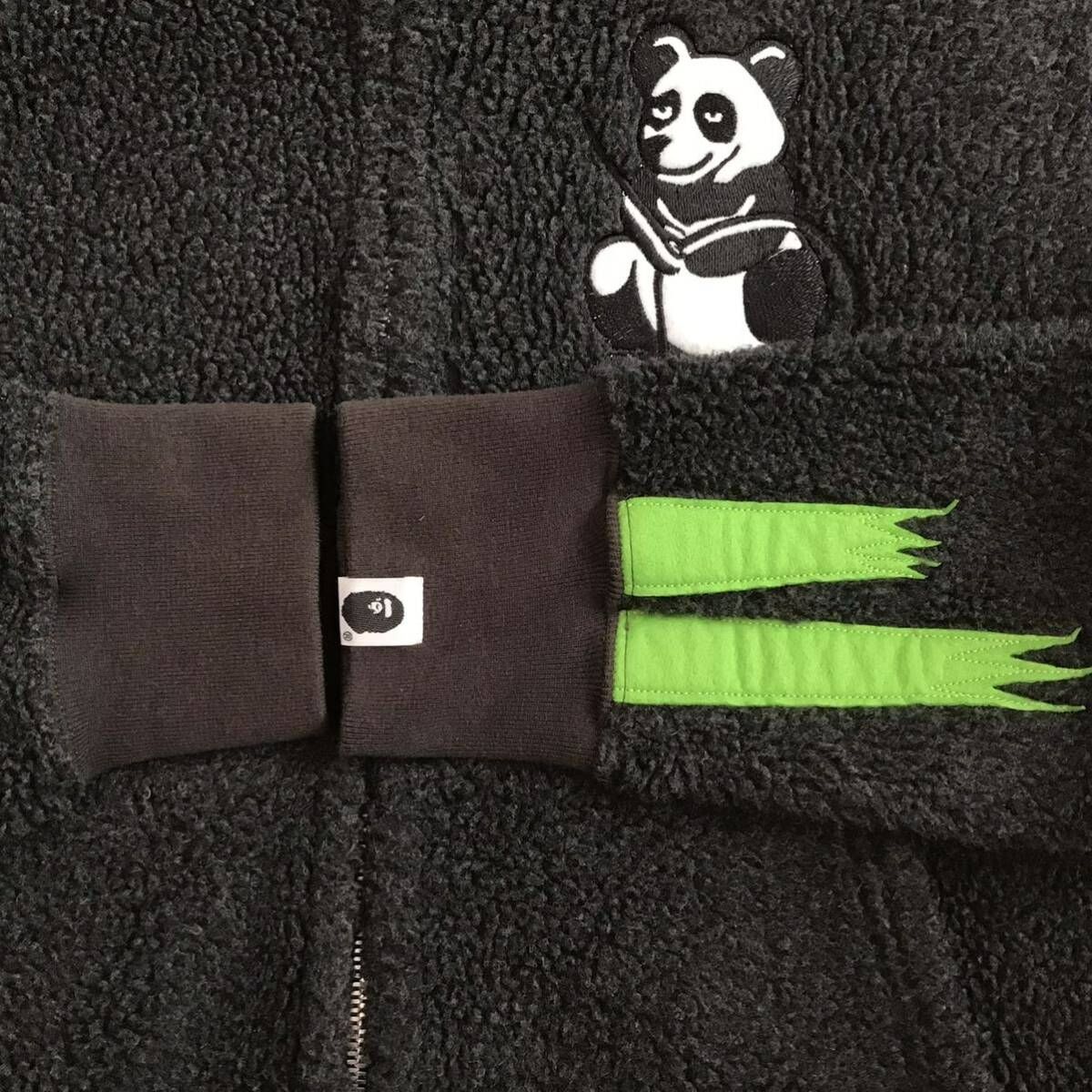 ☆青山限定☆ ボア パンダ パーカー Sサイズ black boa panda full zip