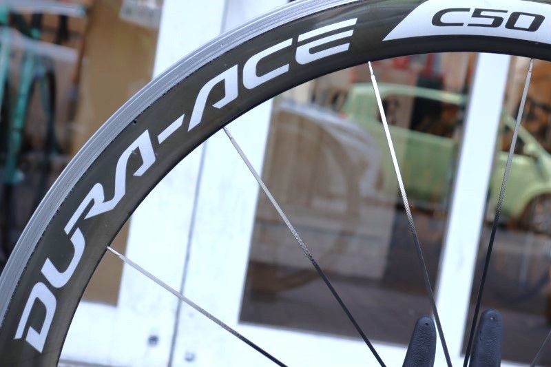 シマノ SHIMANO デュラエース DURA-ACE WH-9000 C50 CL アルミ