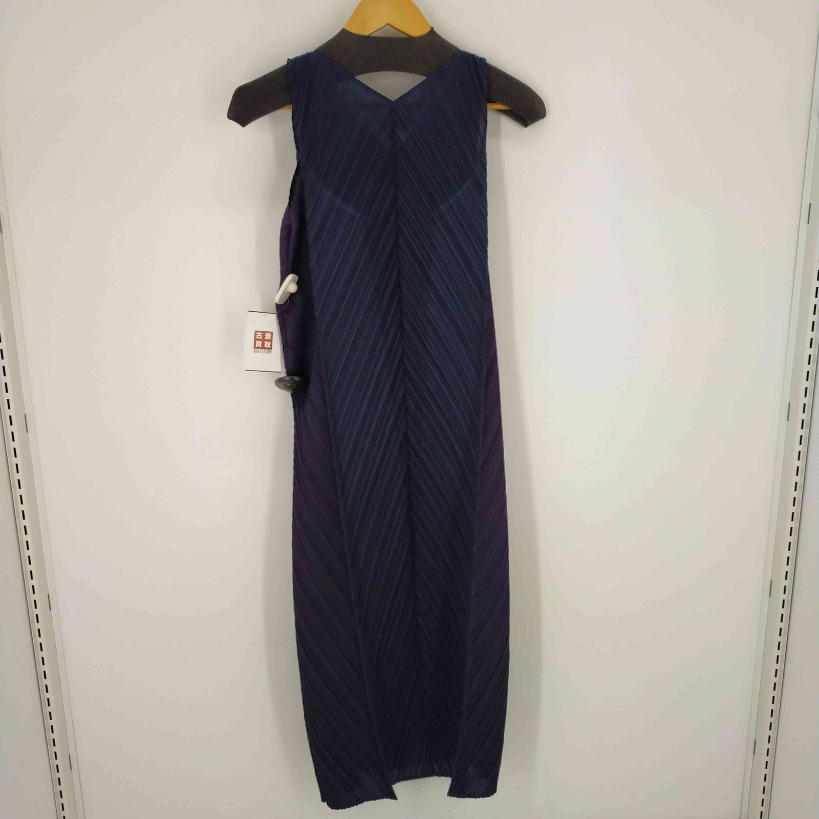 プリーツプリーズpleats please ノースリーブワンピース 後ろ前兼用 PLEATS PLEASE ISSEY MIYAKE - PLEATS PLEASE(プリーツプリーズ