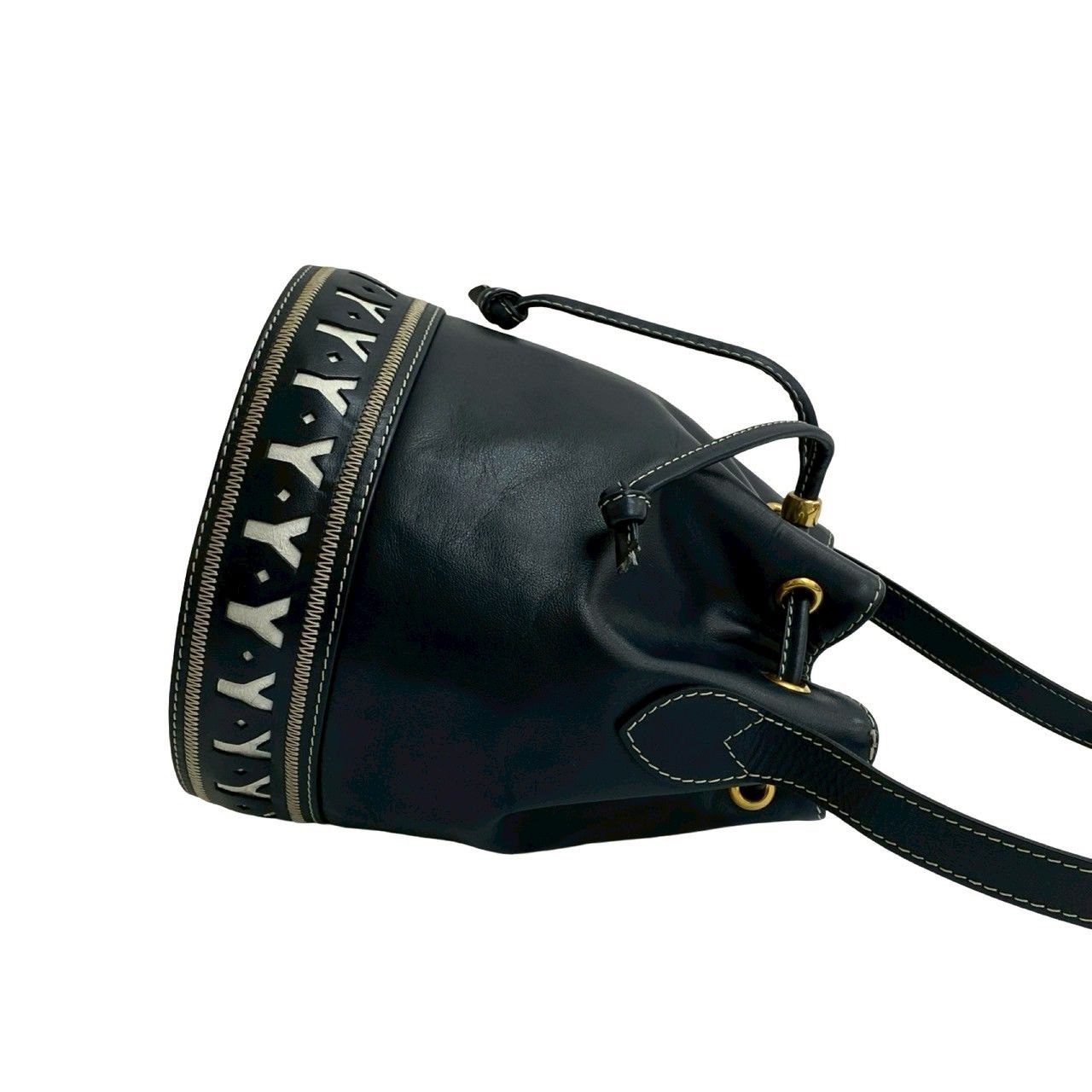 【美品】YSL イヴサンタッセルレザーショルダーバッグ SAINT LAURENT - 【Yves saint laurent】サンローラン ケイト