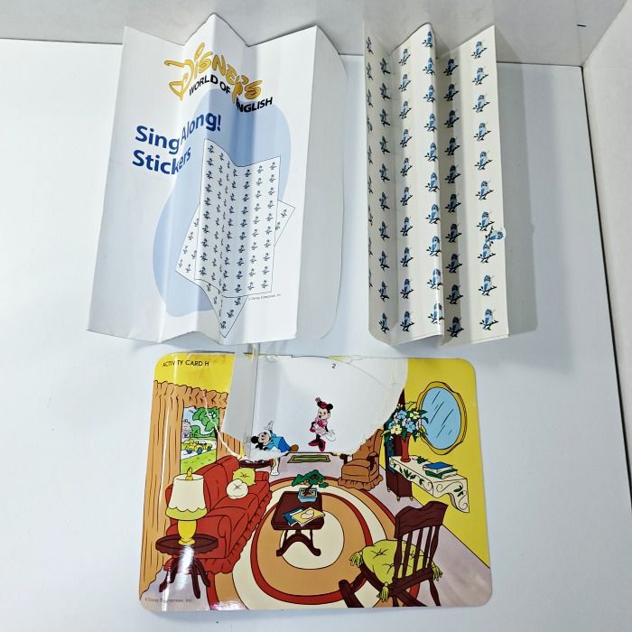 ワールドディズニーオブイングリッシュsing along本とのセット ディズニー Disney DWE WORLD OF ENGLISH ワールド