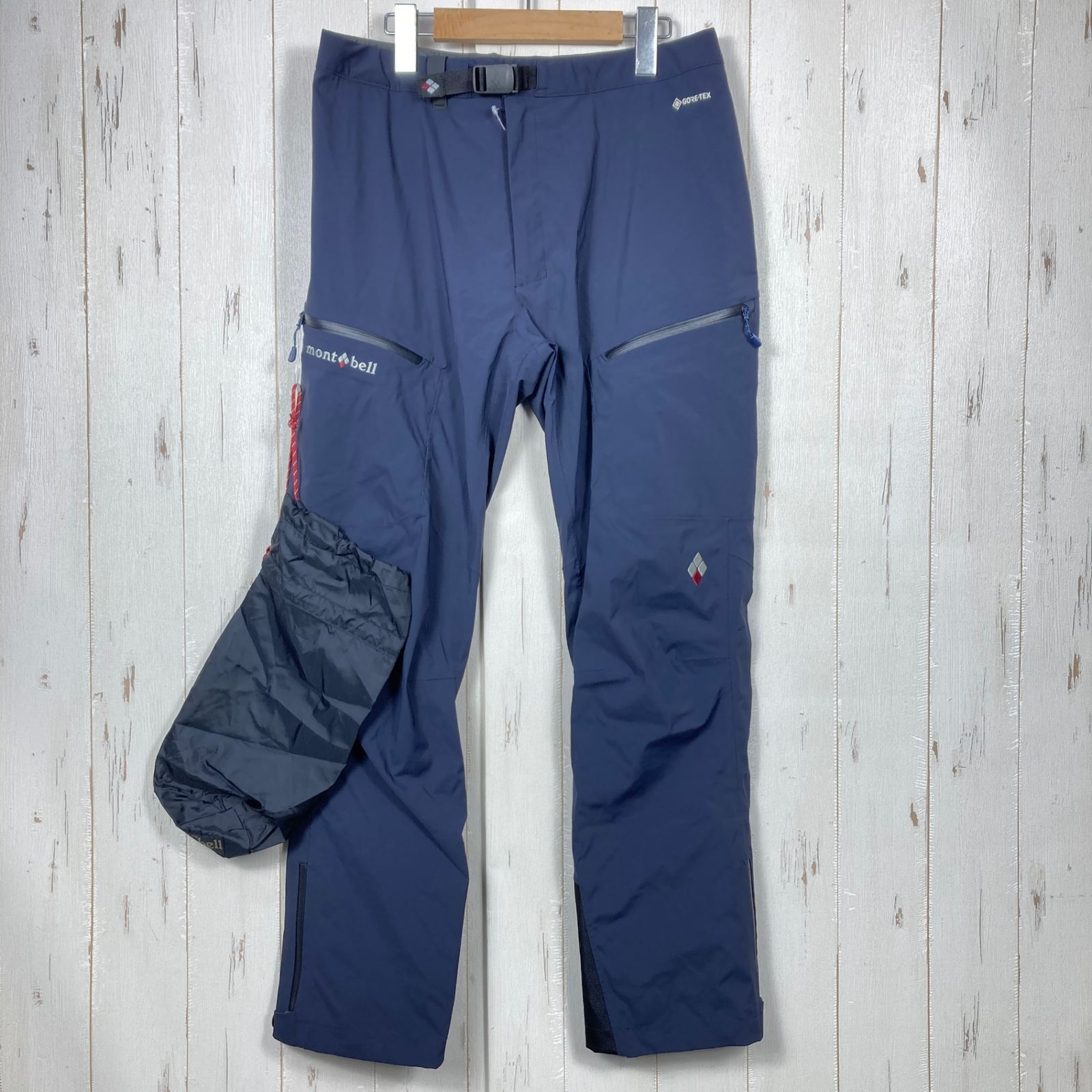 Women s L-S ネイビー系 Montbell モンベル インシュレーテッド アルパインパンツ Insulated Alpine Pants ナイロン ウェア ボトムス ロングパンツ ハードシェル z00053759 ハードシェル