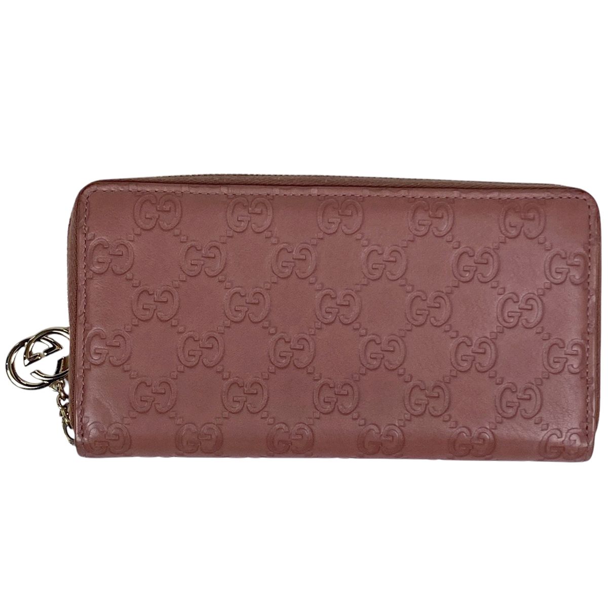 グッチ GUCCI グッチシマ ラウンドファスナー 長財布 GG柄 ラウンド 