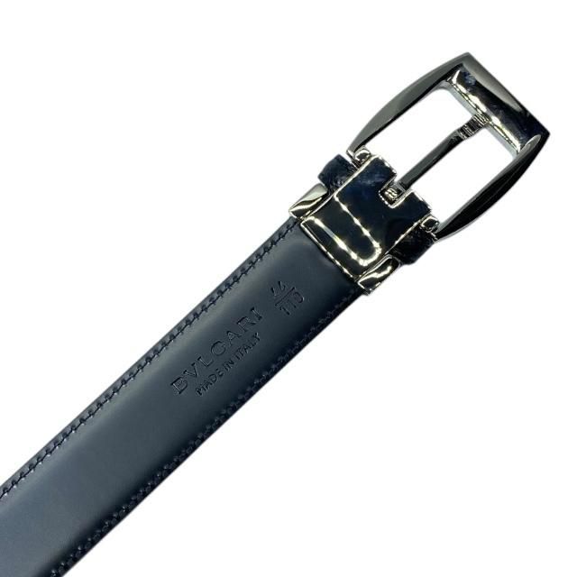 BVLGARI ブルガリ エリプス 23383 ベルト スクエアバックル シルバー 