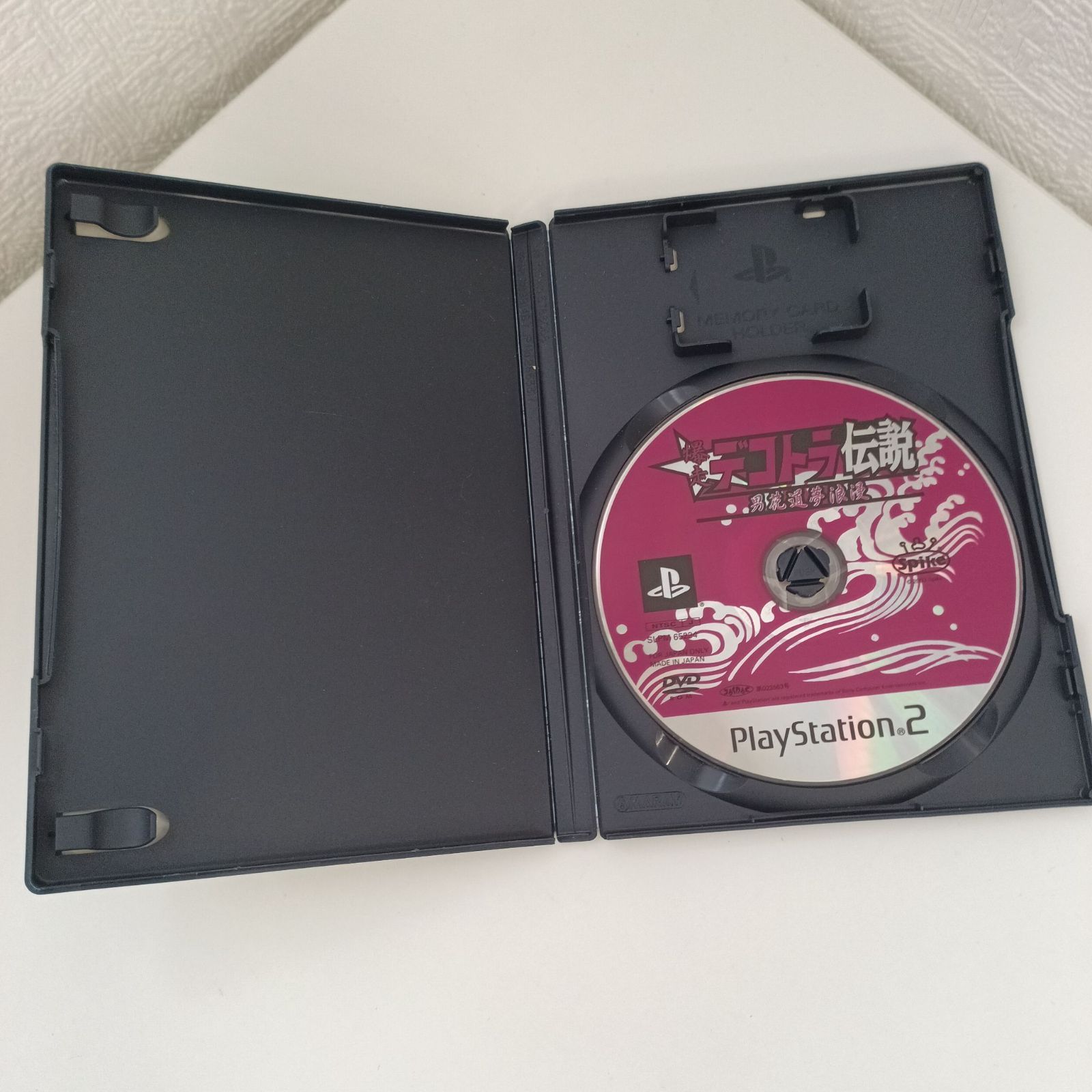 動作未確認品　PS2用ソフト　爆走デコトラ伝説　男花道夢浪漫　プレイステーション2用ソフト