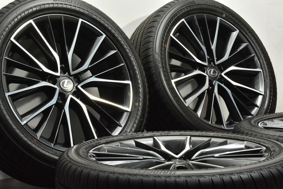 製 新車外し品 レクサス NX バージョンL 純正 20in 7.5J 35 PCD114.3 ブリヂストン アレンザ 001 235 50R20 RZ ランフラット