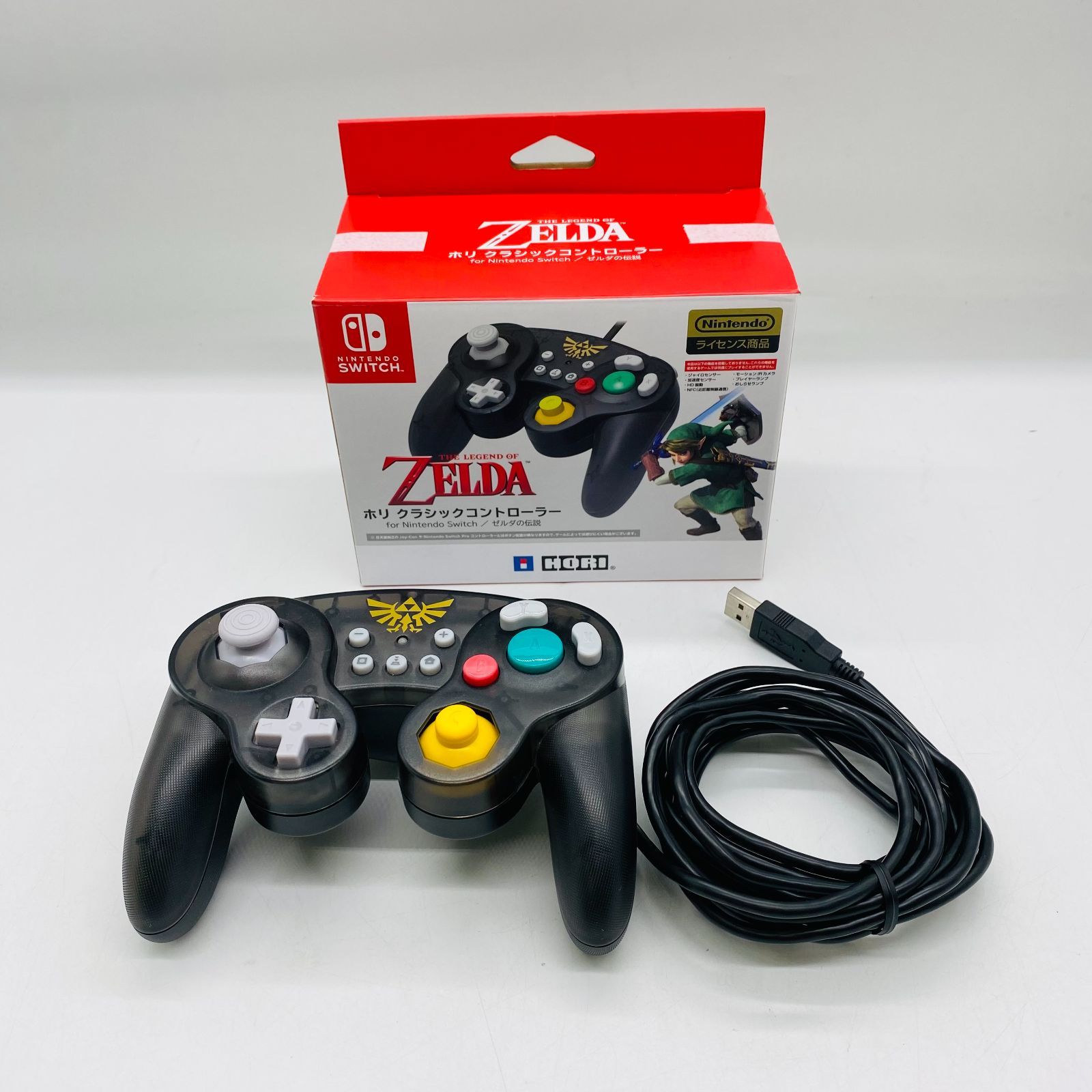 ホリ クラッシックコントローラー ゼルダの伝説 Nintendo Switch 2021