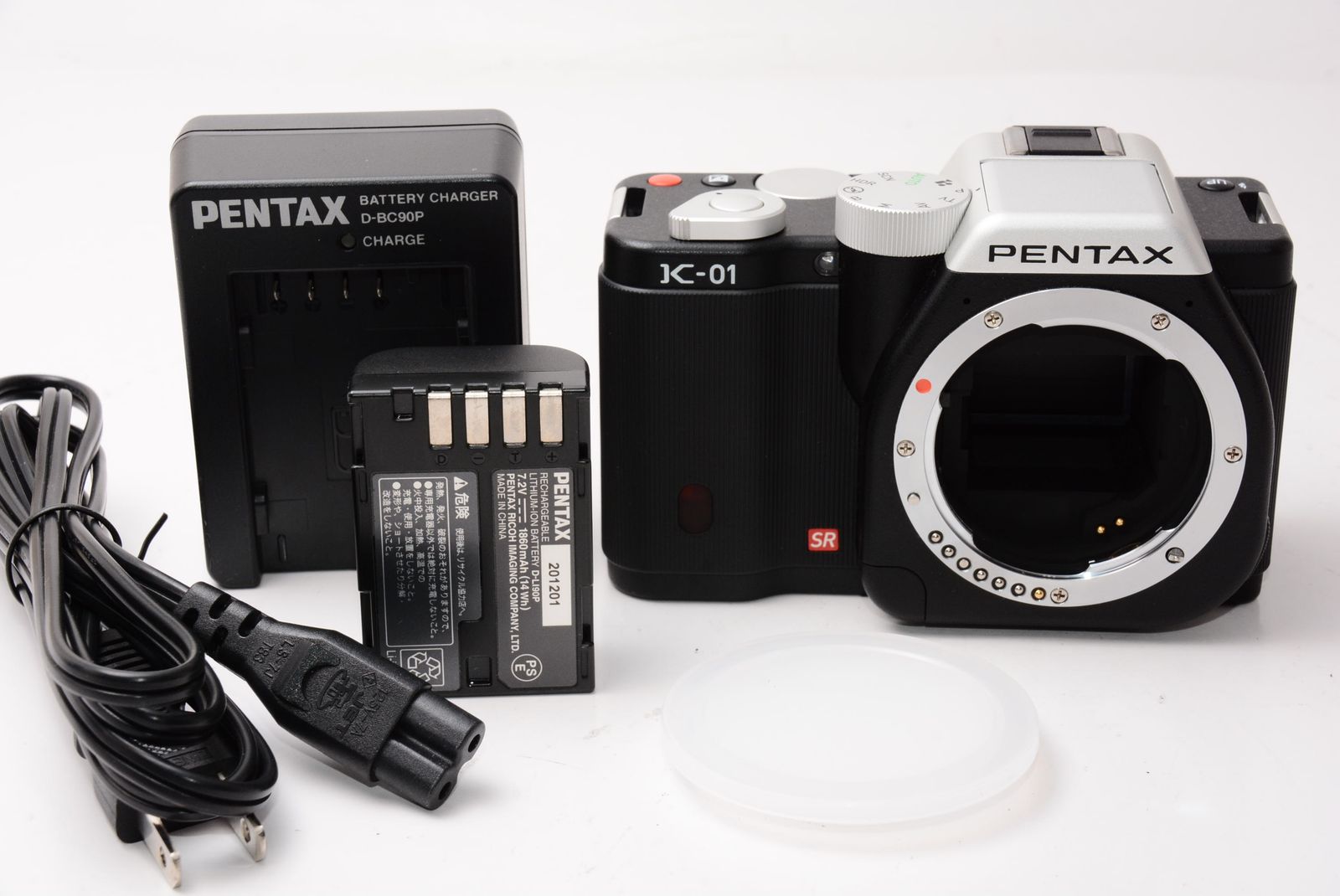 PENTAX ミラーレス一眼カメラ K-01 ボディ ブラック/ブラック - 百獣の