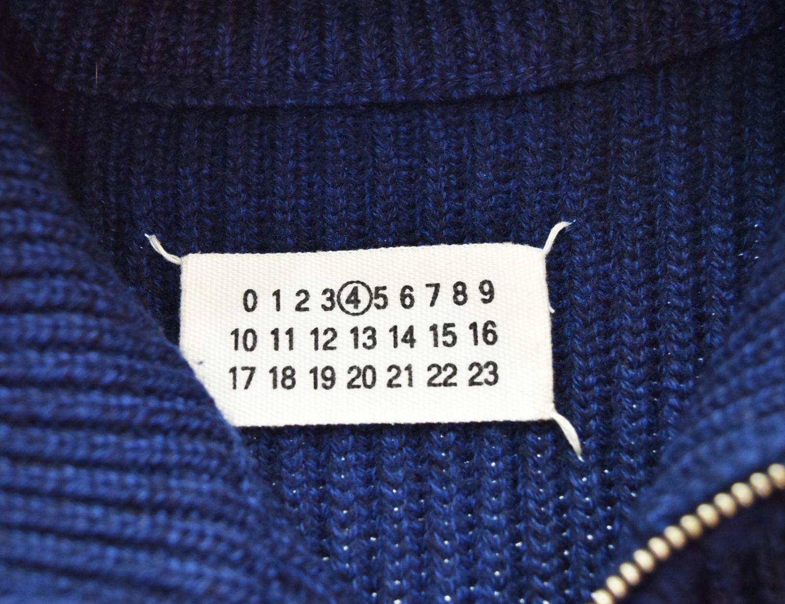 Maison Martin Margiela ドライバーズニット　ここのえタグ メゾンマルジェラ Maison Margiela 2009AW マルタンマルジェラ