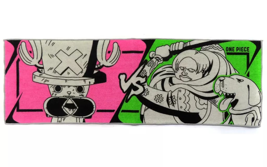 中古】タオル・手ぬぐい トニートニー・チョッパーvsベーブ(Mr.4