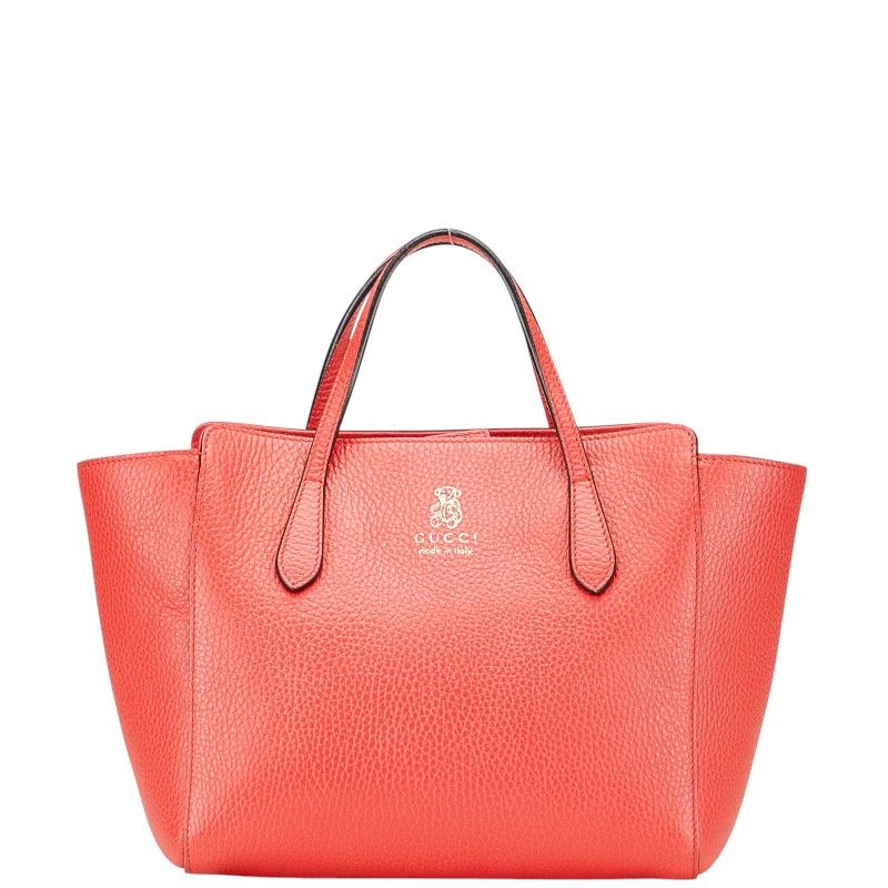直営店購入GUCCIグッチチルドレンズ スウィング テディーベア最終オークション グッチ チルドレンズ スウィング ミニトート 355640 レッド