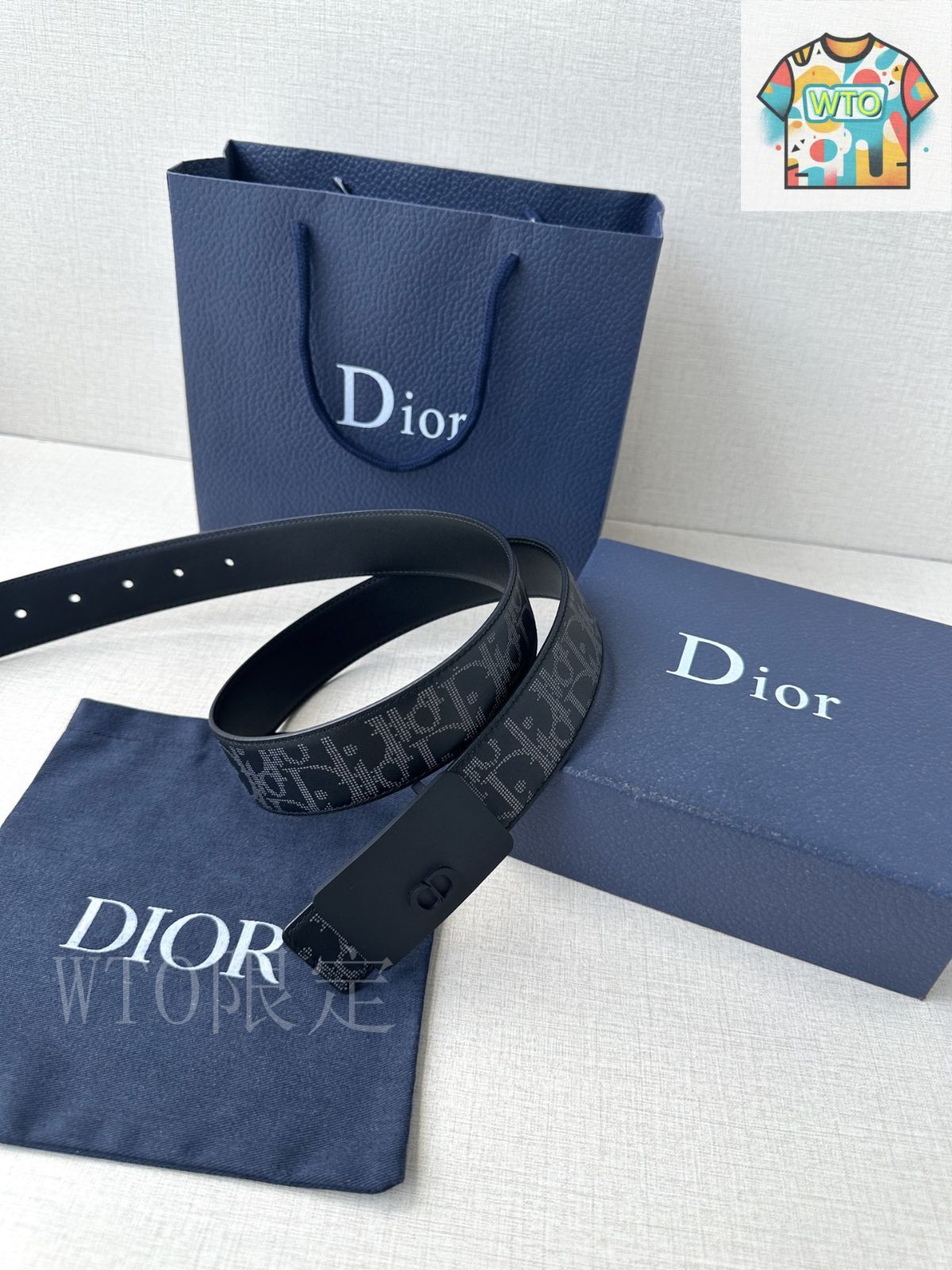 今日WTO】Dior CD Icon メタルベルトバックル-TR84 - メルカリ