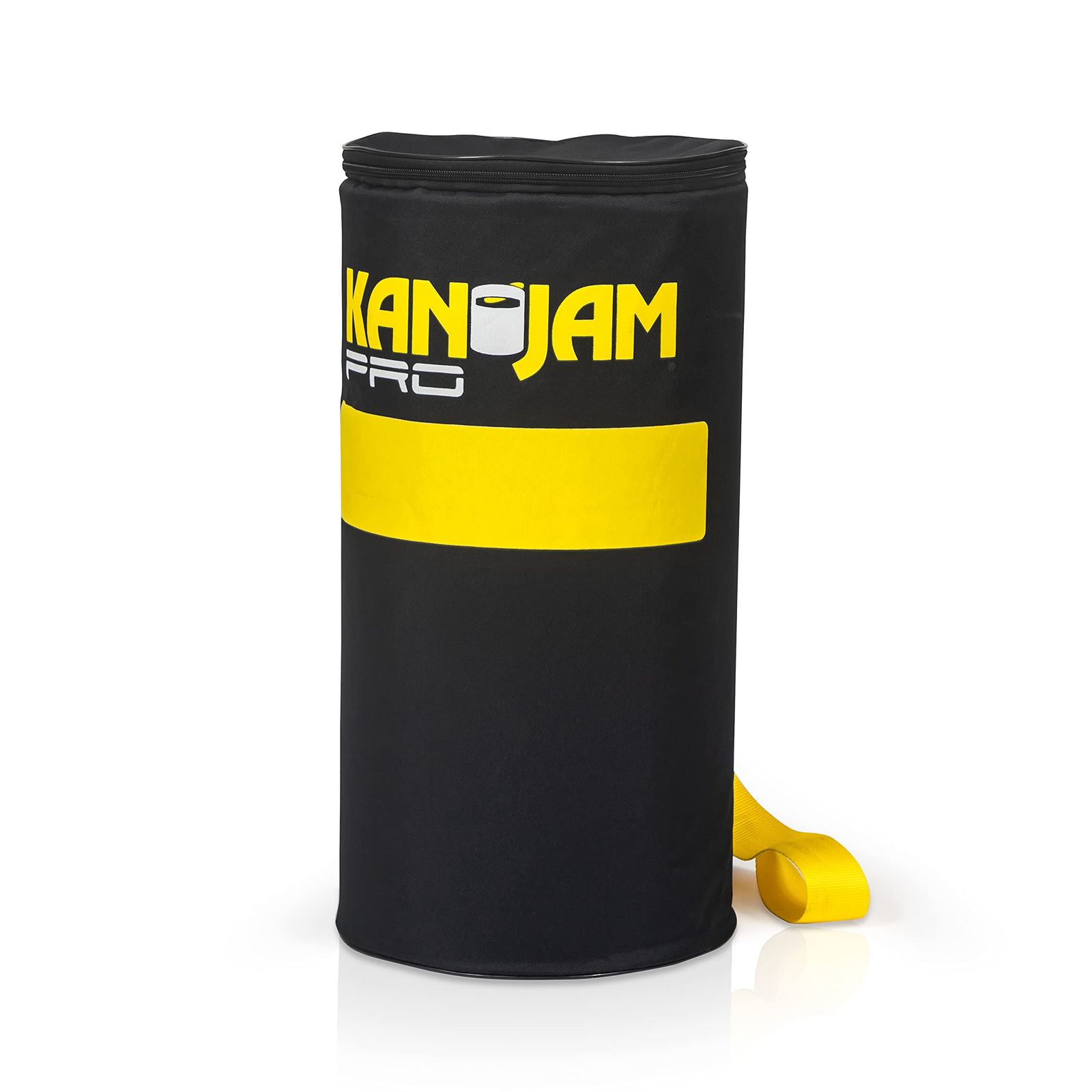 Kan Jam オリジナルディスクトスゲーム - Kan Jam Rookie PRO To-Goディスクゴルフセット イルミネーションLEDフリスビーバージョン ブラック キャリーバッグ