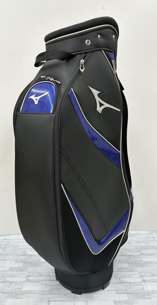 ミズノ キャディバッグ 5LJC17G100 0922ブラック/ブルー【新品】