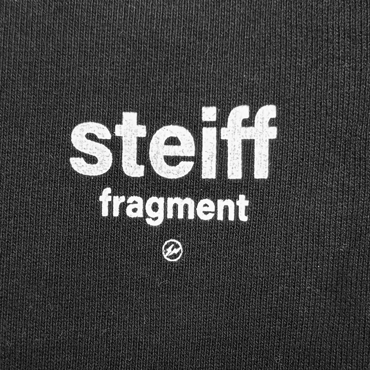 Steiff x Fragment コラボ プリント スウェット フーディー プル