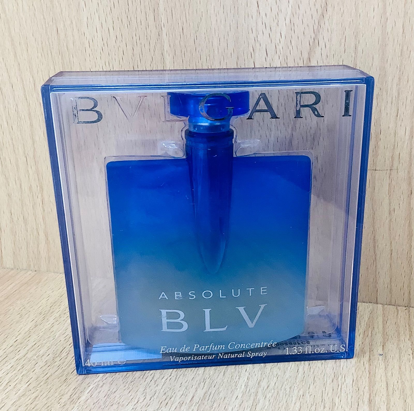 2458 BVLGARI ブルガリ ブルー アブソリュート EDP 40ml - 香水(男性用)