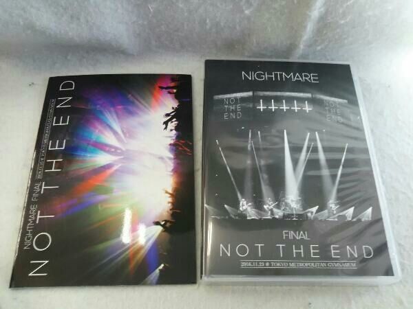 NIGHTMARE FINAL「NOT THE END」　ナイトメア　初回盤 NIGHTMARE FINAL「NOT THE END」 ナイトメア 初回盤 Amazon.co