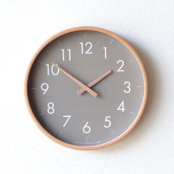 壁掛け時計 掛け時計 おしゃれ かわいい 木製 静音 シンプル モダン