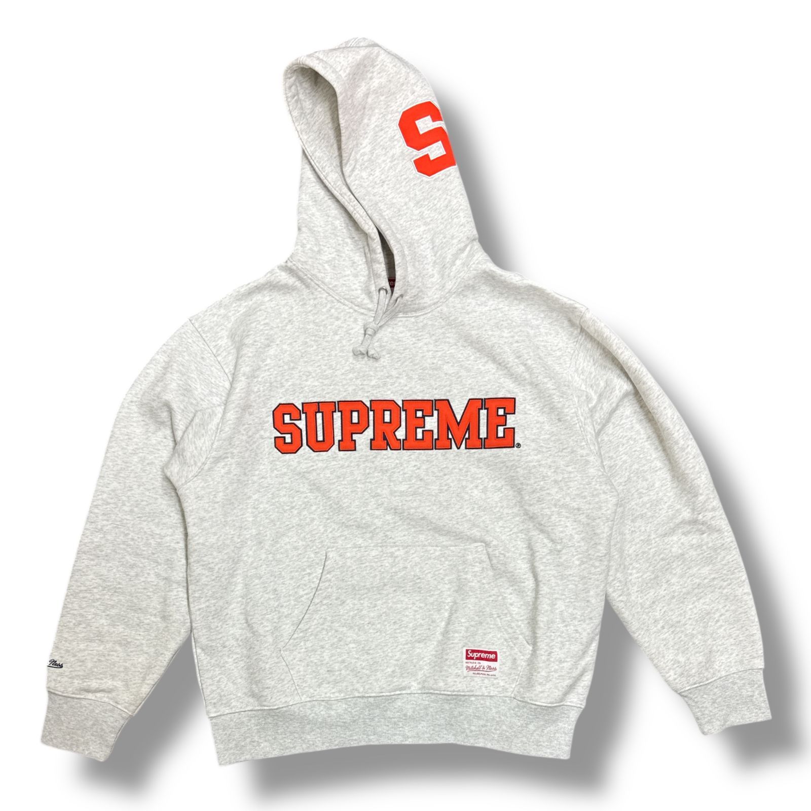 国内正規 参考上代33000円 Supreme × Mitchell & Ness 24AW NCAA