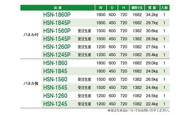HSN フォールディングテーブル アジャスター機能付キャスター