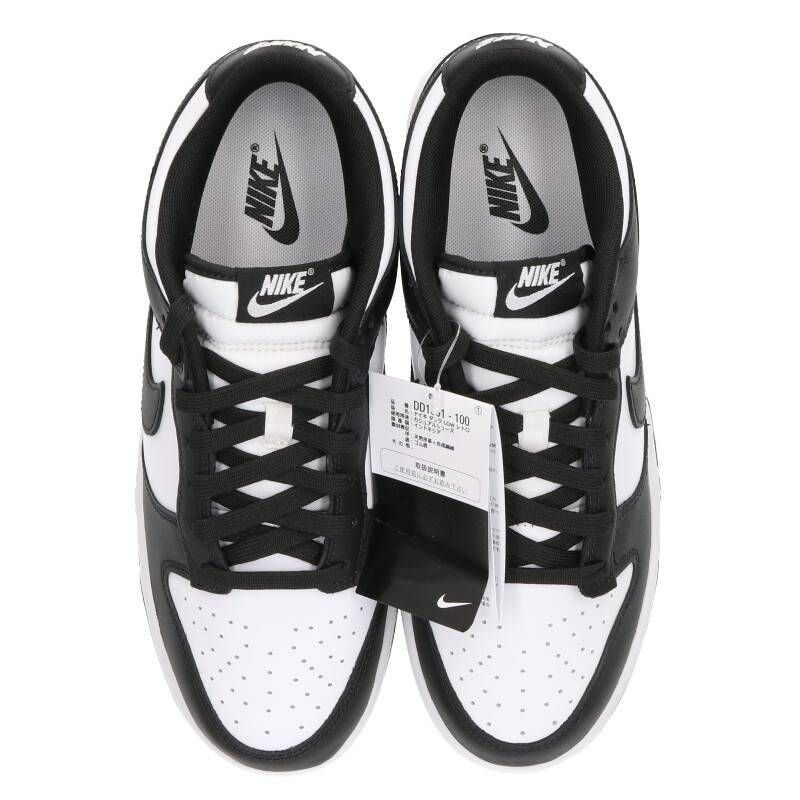 ナイキ DUNK LOW RETRO WHITE/BLACK DD1391-100 ダンクローレトロ ...