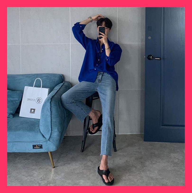 【新品未使用】OURアワーホーム 　きれいめデニムブラウス OURHOME アワーホーム きれいめデニムブラウス オンライン