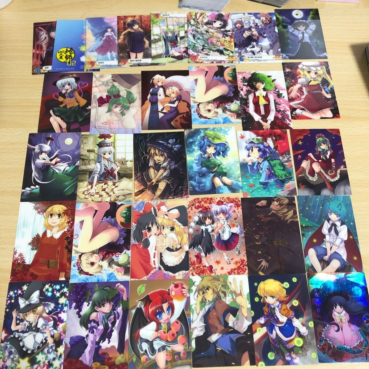 東方 カード まとめ 東方戦符 vision 東方銀符律 ホワイト