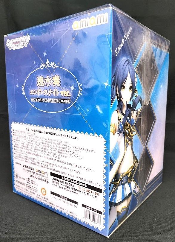 美品 amiami フィギュア アイドルマスターシンデレラガールズ 速水奏 エンドレスナイトver. 1/8 amiami アイドルマスター シンデレラガールズ 速水奏 エンドレス