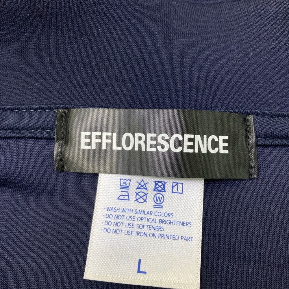 サイズ L EFFLORESCENCE エフロレッセンス スウェットジップパーカー ネイビー系 240101534226 ゴルフウェア メンズ ストスト LLC-HASEGAWATOSO_COM