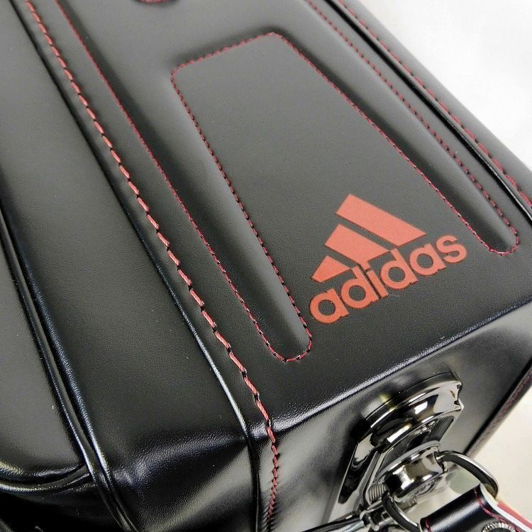 新品 アディダス adidas ランドセル 男の子用 黒x赤 E-QUB＆ミラクル 