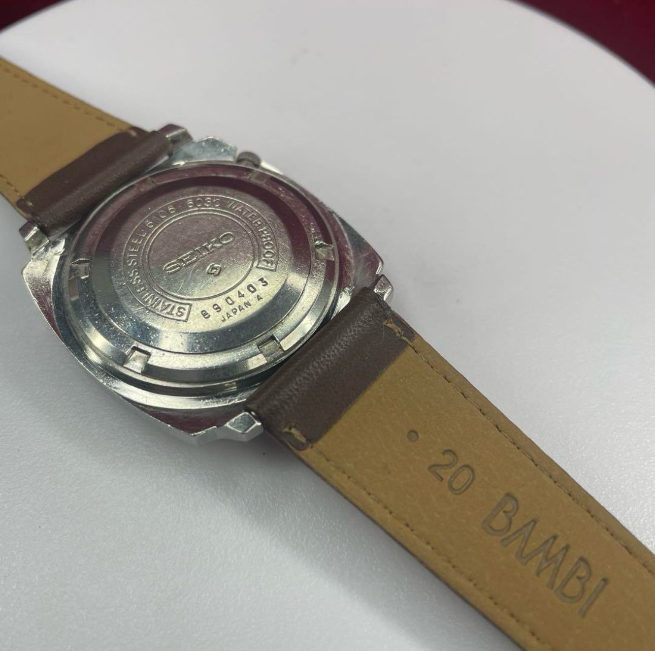 OH済】60s SEIKO 5 デラックス 風防交換済 25石 自動巻 腕時計