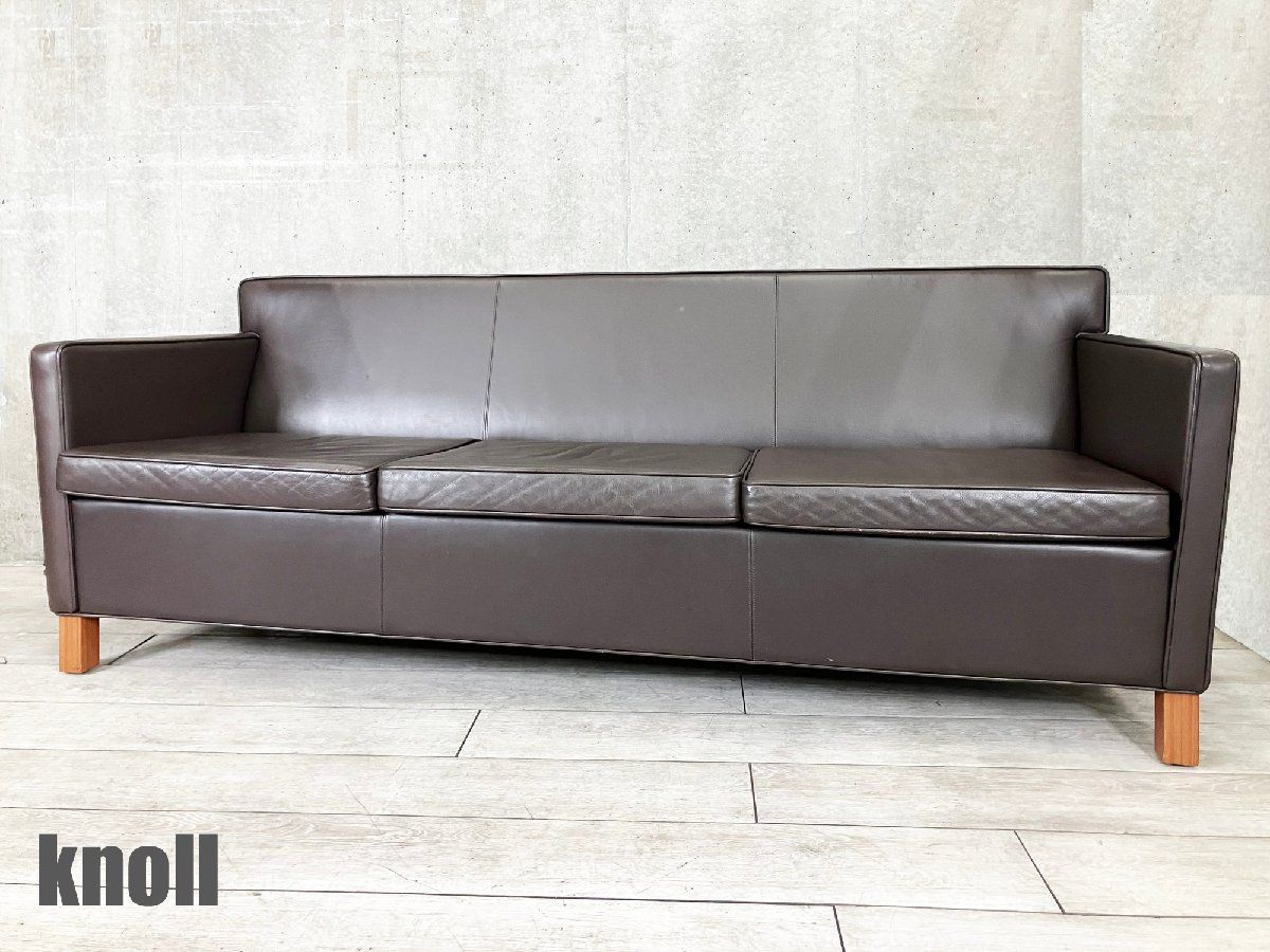 knoll/ノール□クレフェルド 3人掛けソファ□Mies van der Rohe