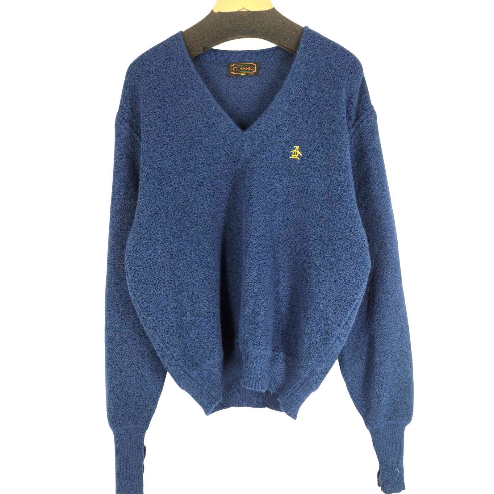 マンシングウェア GRANDSLAM MUNSINGWEAR CLASSIC アルパカ80％ ロゴ 