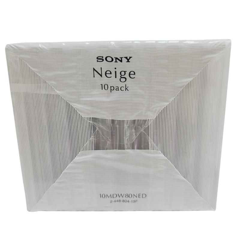 SONY 10MDW80NED ミニディスク 80分10枚組 - メルカリ