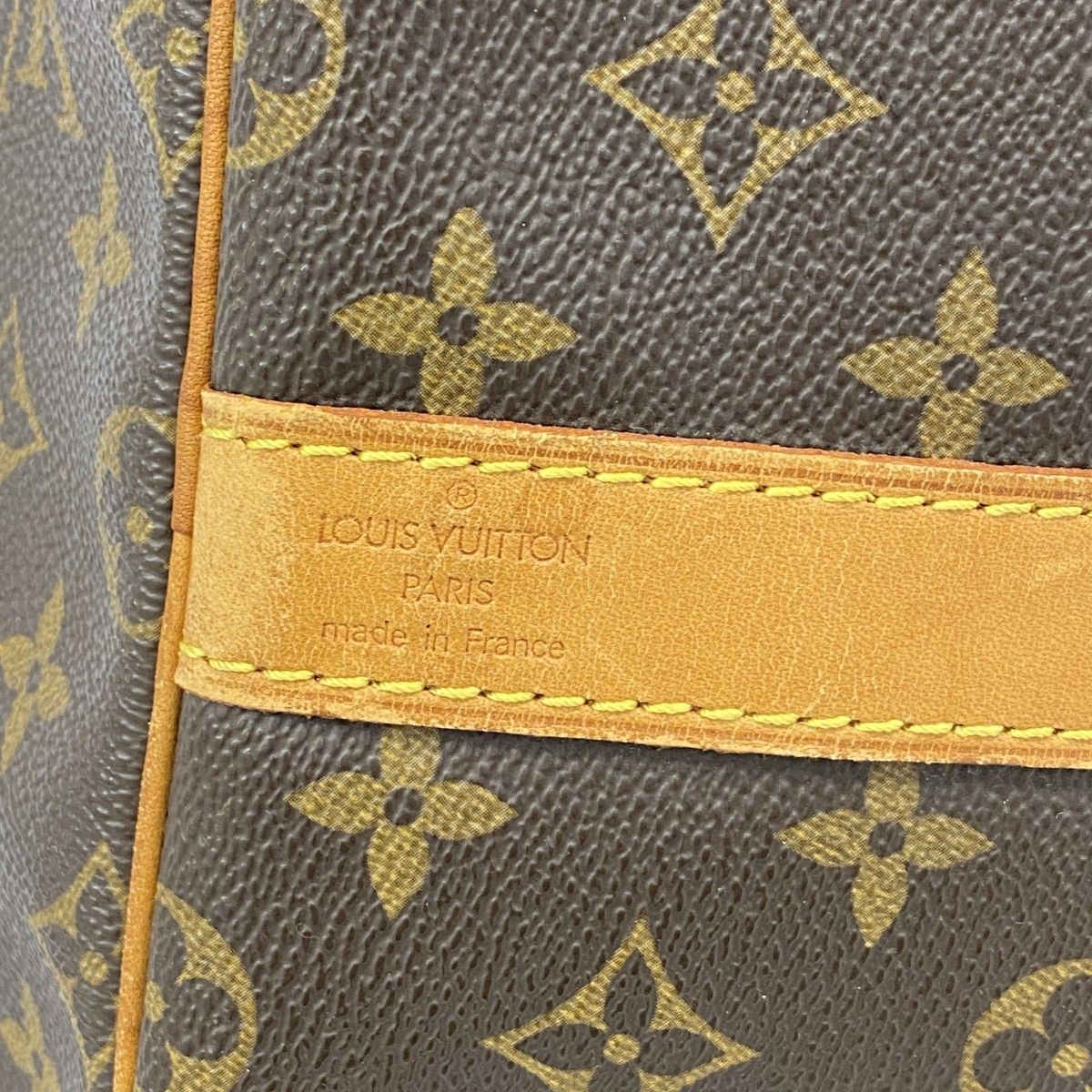 5ge5914-h】ルイヴィトン ボストンバッグ モノグラム キーポルバンド  