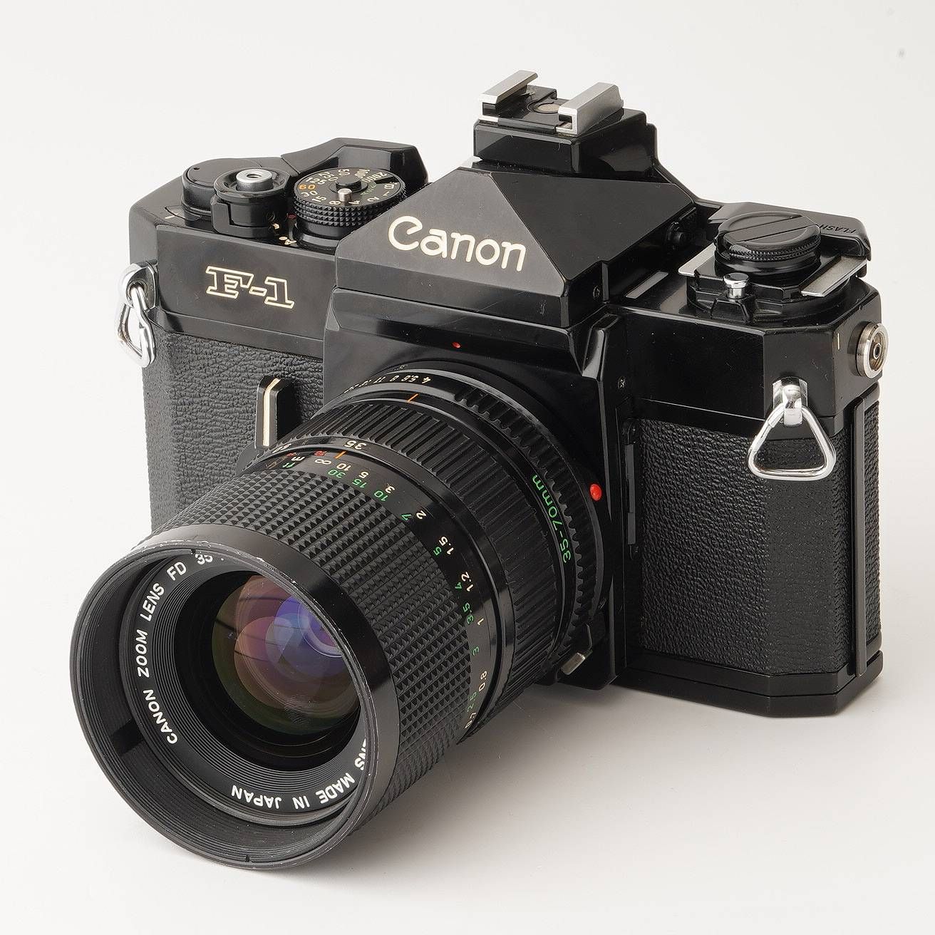 キヤノン Canon F-1 後期モデル | FD 35-70mm F4 | フラッシュカプラー F