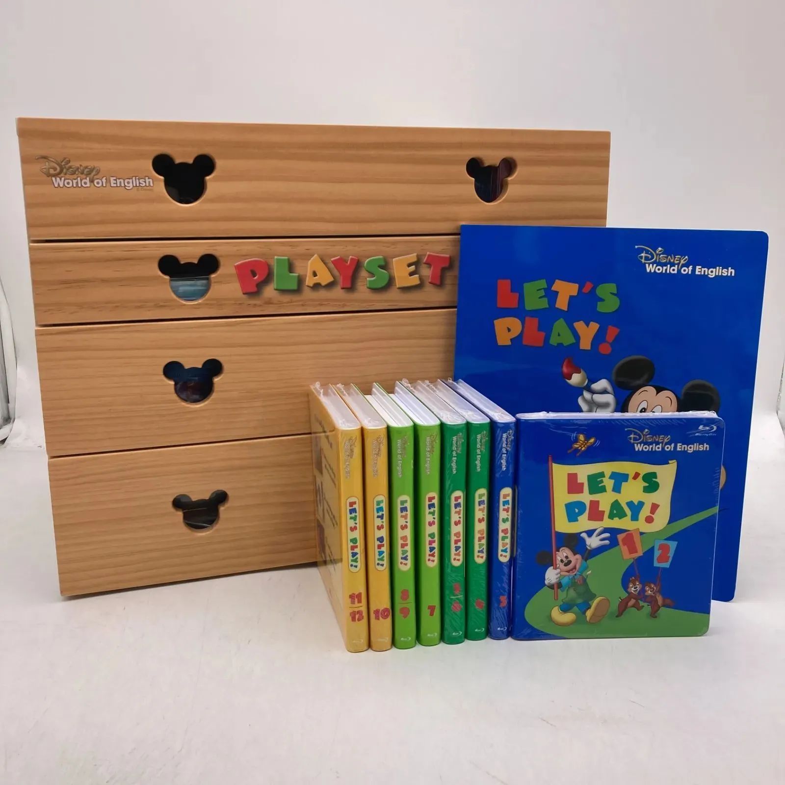 レッツプレイ ブルーレイ 字幕あり ディズニー英語システム DWE