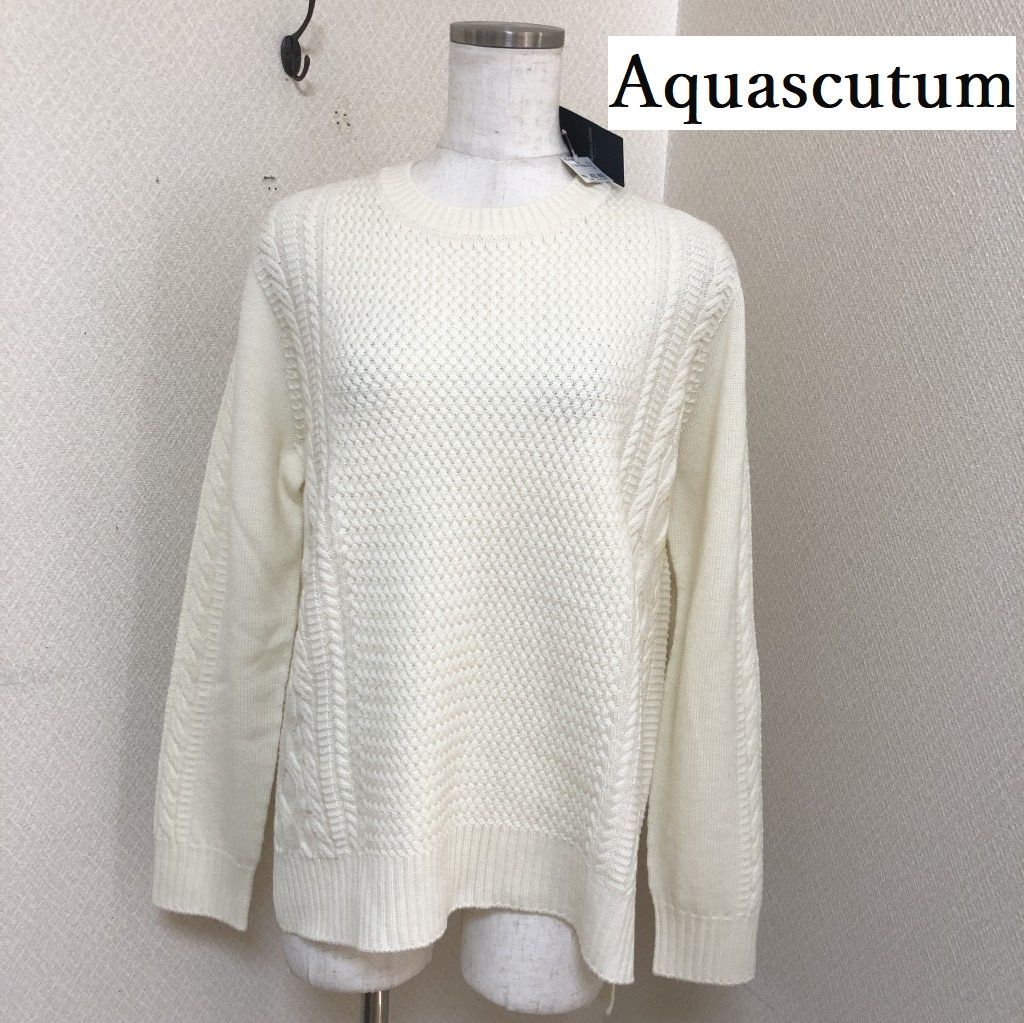 タグ付き Aquascutum（アクアスキュータム） レディース セーター