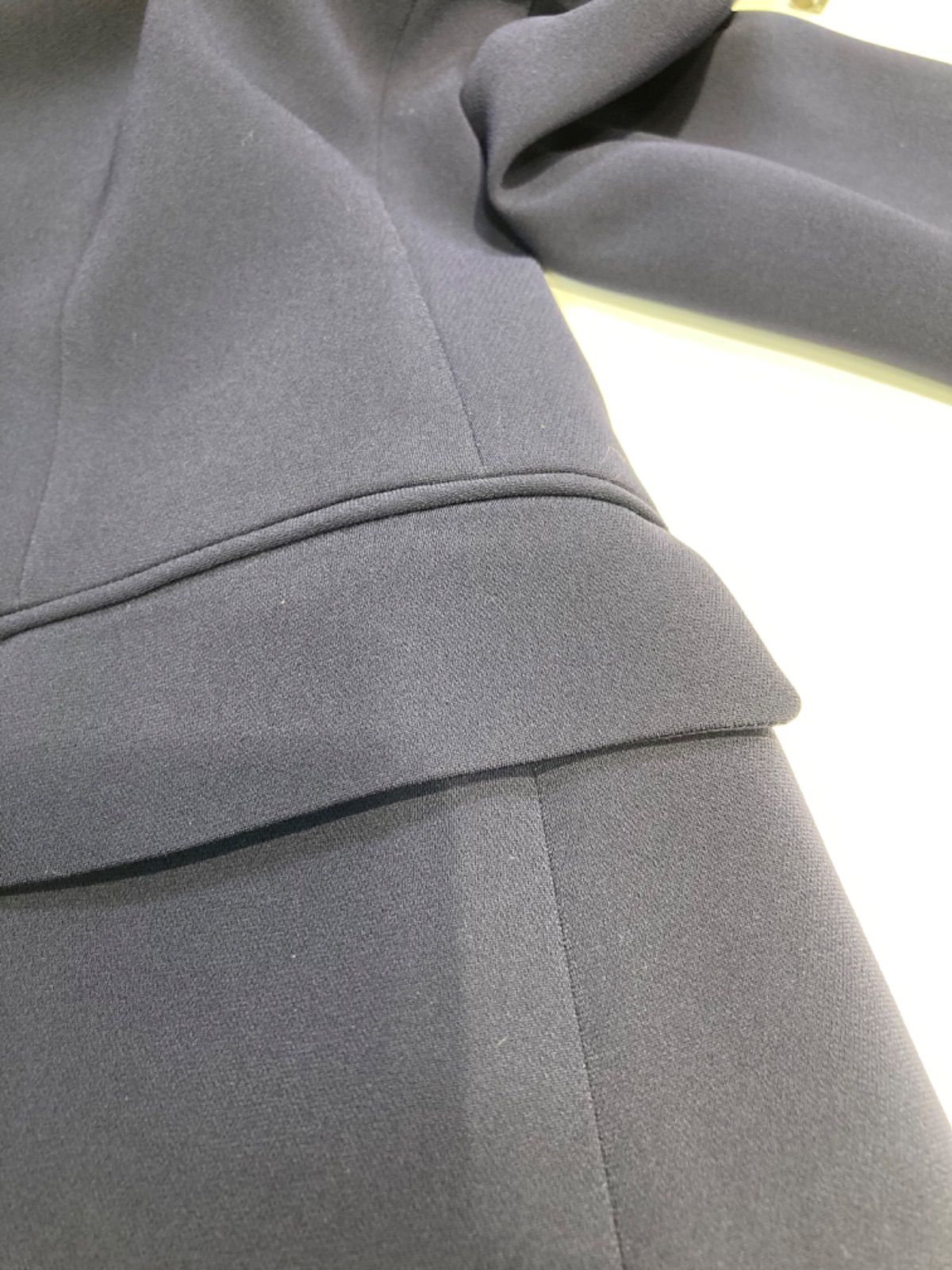 美品 Theory セオリー Admiral Crepe Staple Blazer ネイビー サイズ2 