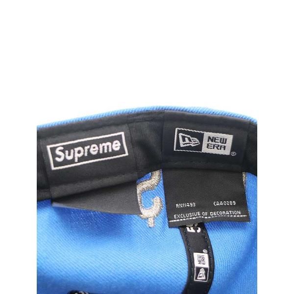 Supremeシュプリーム20SSSimMetallicBoxLogoCapキャップブルー71