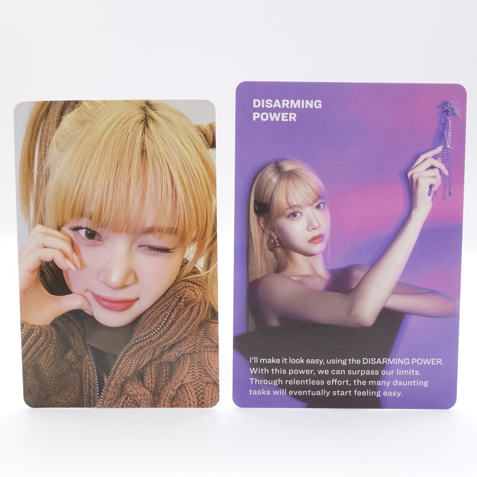 LE SSERAFIM ウンチェ EASY QR トレカ フォト カード weverse shop global weverse albums  ver. Eunchae ルセラ - メルカリ